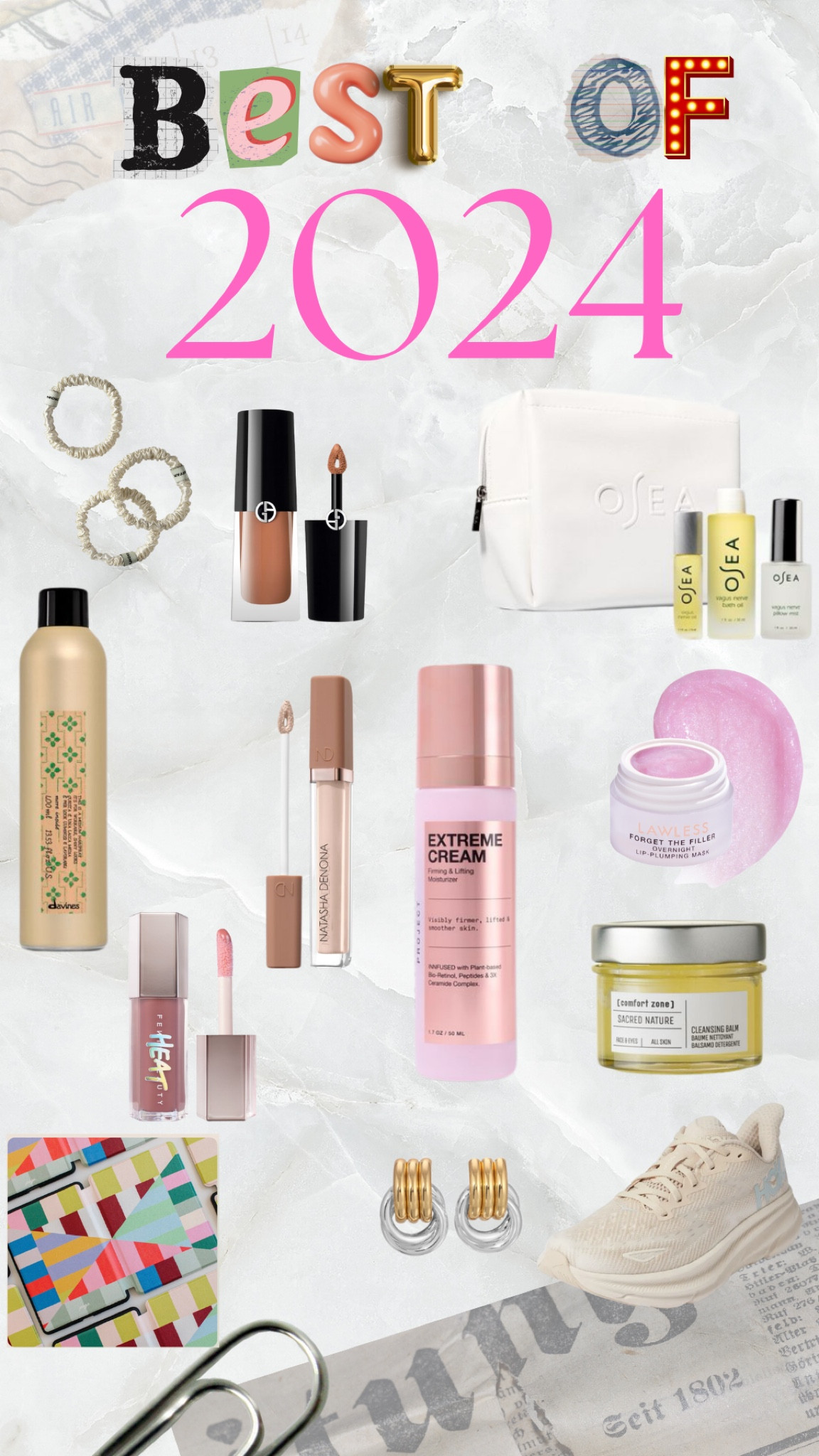 Best of 2024 - from my everyday eyeshadow, the hairspray secret responsible for the best 2nd day hair, to all of the purchases that made my best of category for the year. 

#LTKBeauty #LTKSeasonal