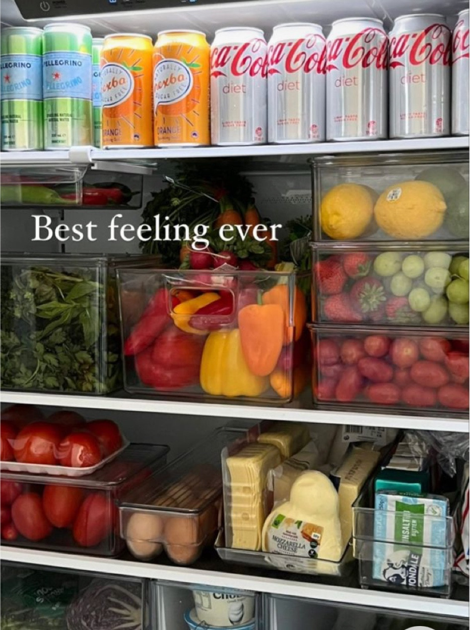 My fridge organization inspo 🥗

#LTKhome #LTKunder50 #LTKFind