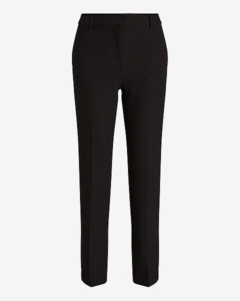 Editor Mid Rise Straight Ankle Pant | Express