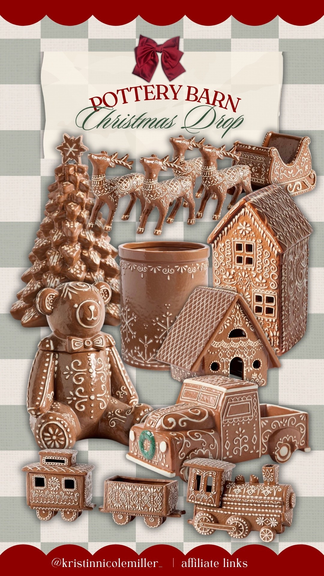 Cutest gingerbread Christmas collection at Pottery Barn! 🎅

Seasonal Christmas decorations decor holidays shopping ceramic heirloom favorites

#LTKmomlife #LTKHome #LTKSeasonal