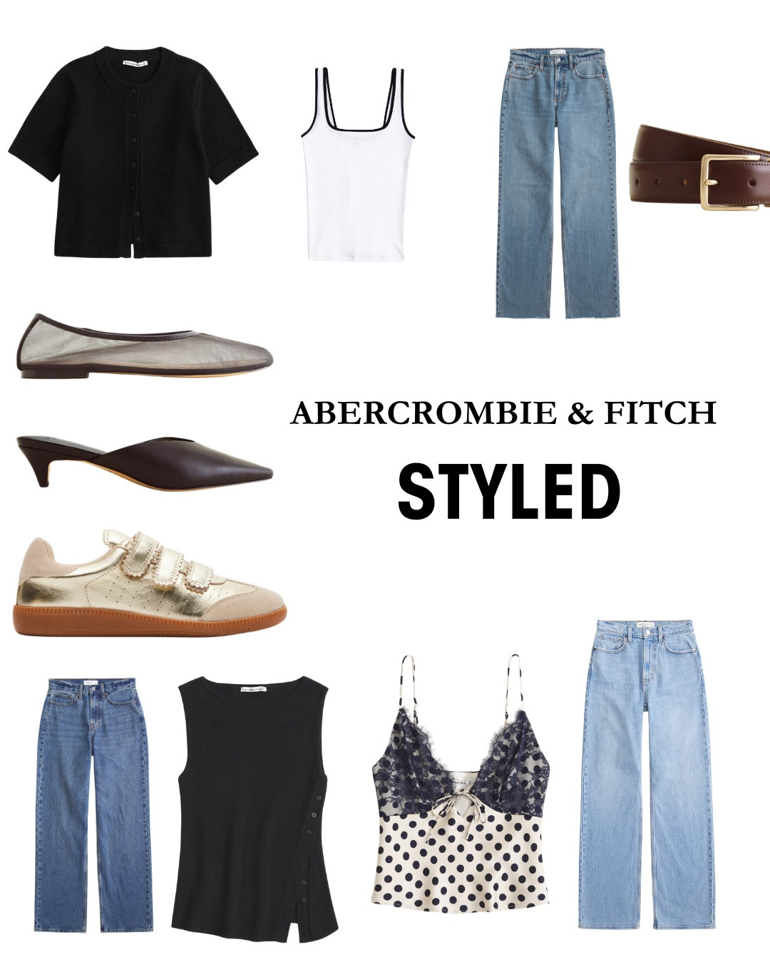 abercrombie and fitch new arrivals styled! 