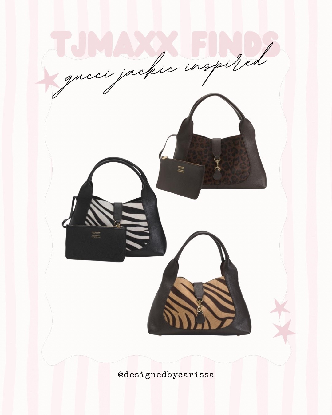 gucci jackie meets animal print 🐅 & you won’t believe the price 👀

#LTKU #LTKSaleAlert #LTKootd