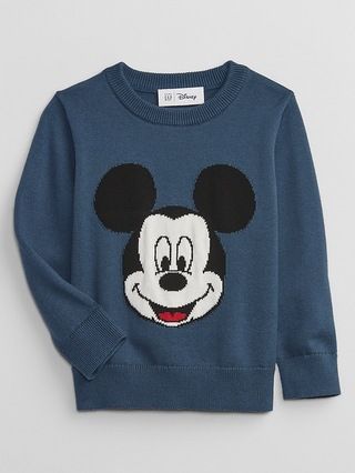 babyGap | Disney Mickey Mouse Intarsia Sweater | Gap Factory