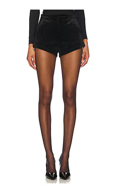 Amanda Uprichard Kelso Shorts in Black from Revolve.com | Revolve Clothing (Global)
