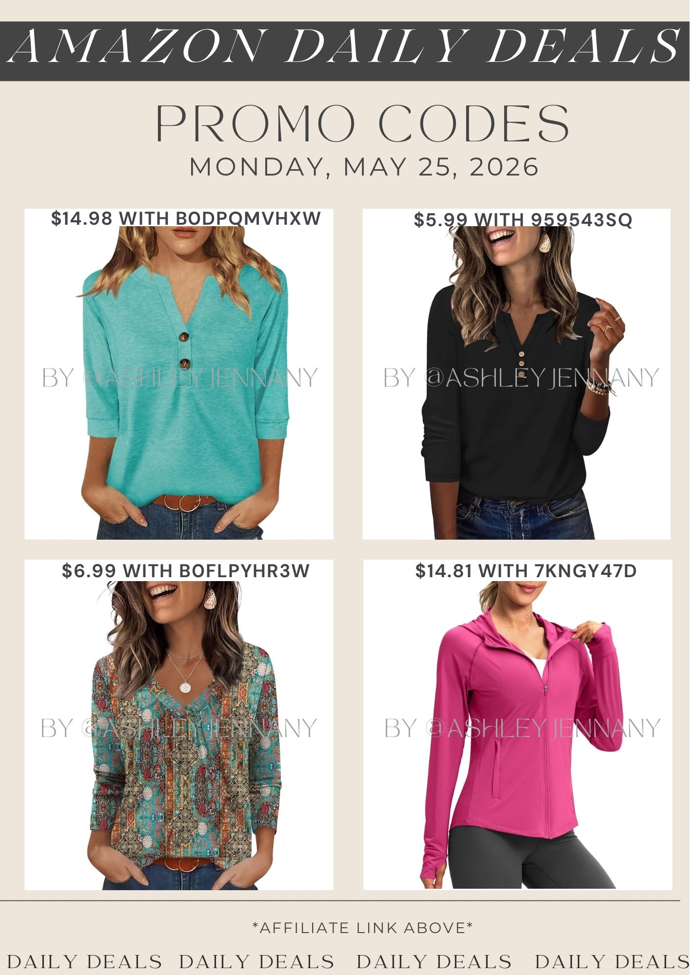 Amazon deals

#LTKSaleAlert #LTKMidsize #LTKootd