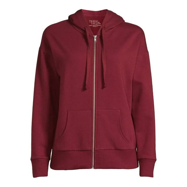 Time and Tru Women's Hoodie with Pockets, Sizes XS-XXXL | Walmart (US)