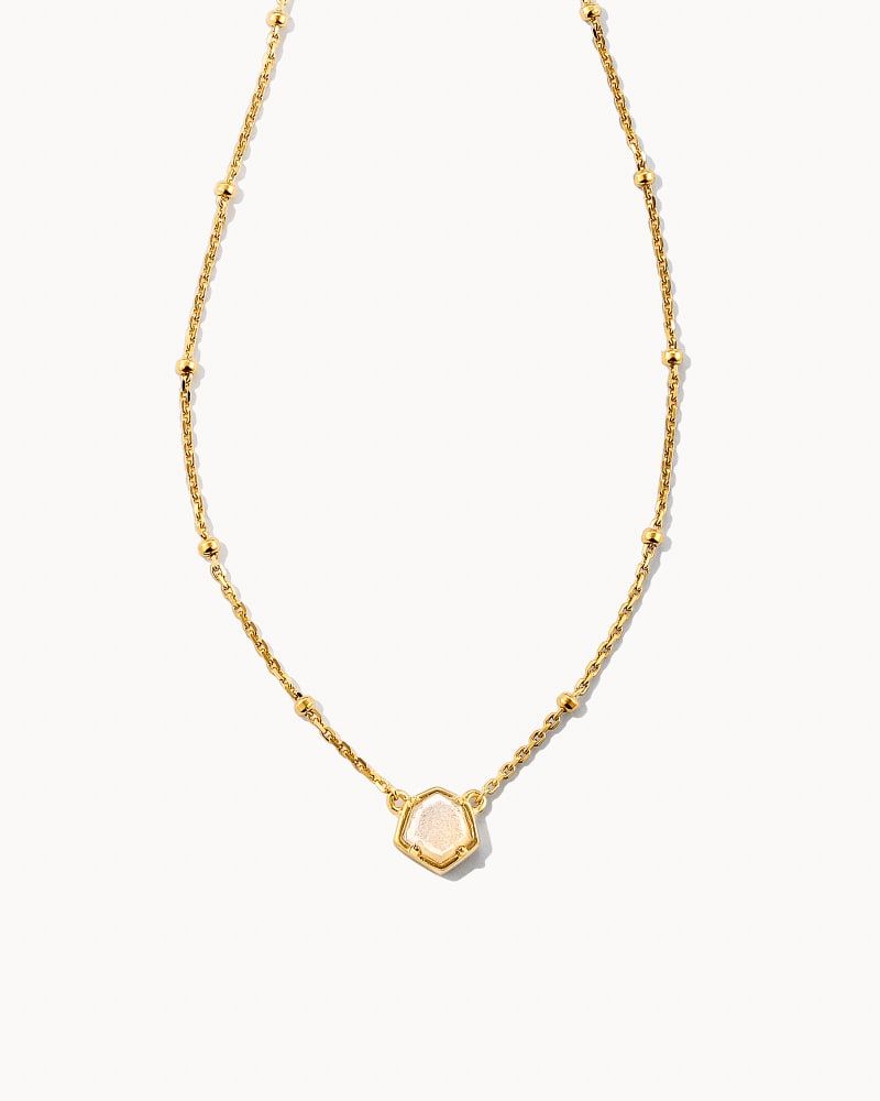 Vanessa 18k Gold Vermeil Pendant Necklace in Iridescent Drusy | Kendra Scott | Kendra Scott