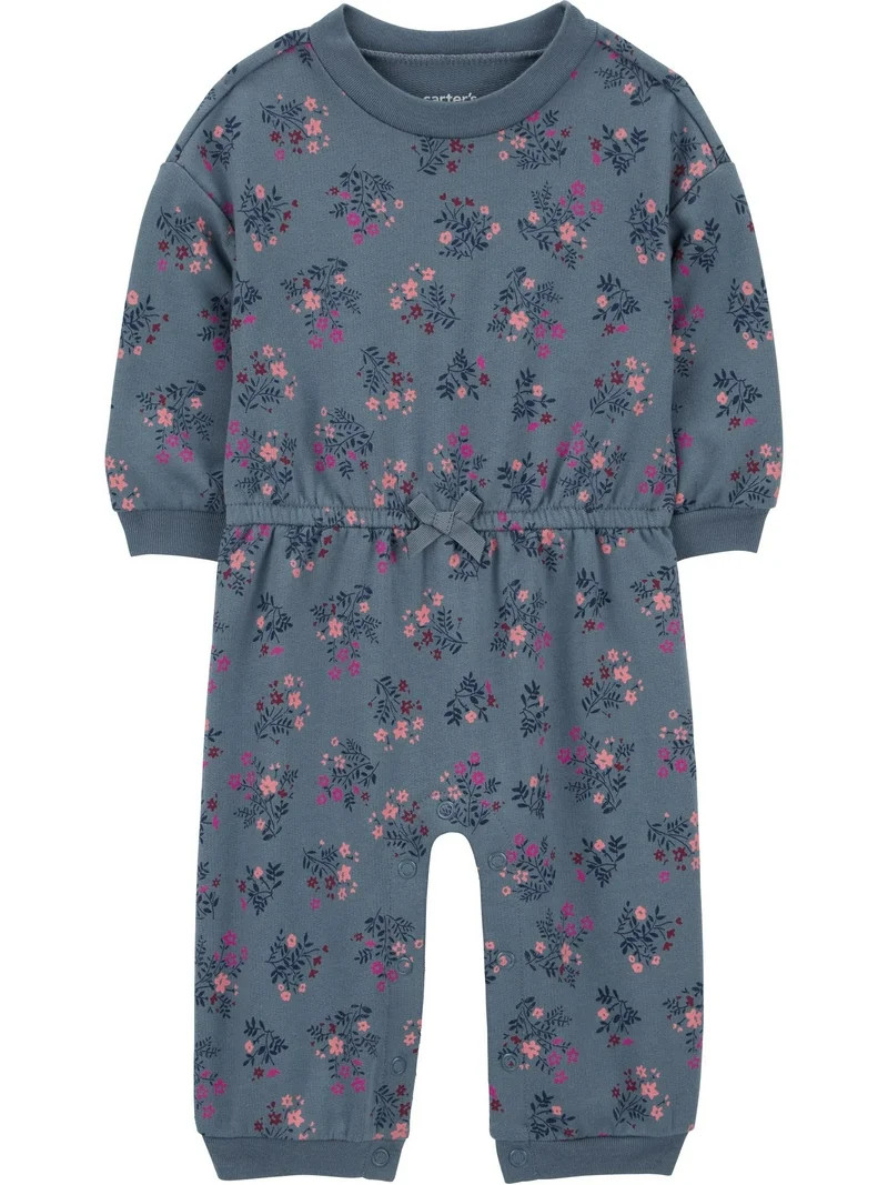Carter's Child of Mine Baby Jumpsuit, Sizes 0/3-24 Months | Walmart (US)