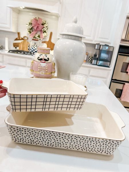The cutest bakeware from Walmart!! ❤️These are so affordable and some of the pieces are on sale! 🎉 would make the cutest holiday and hostess gifts! I love the gold detailing! 🎄

#LTKHoliday #LTKhome #LTKunder50