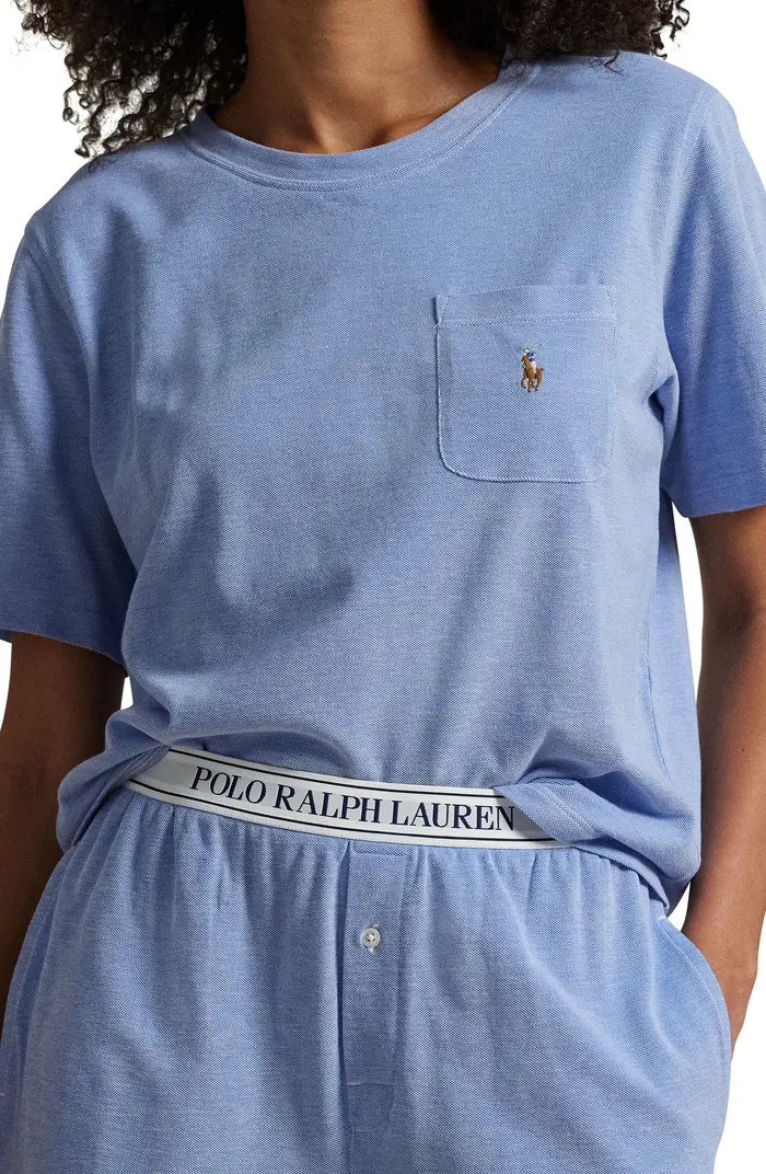 Logo Pocket Cotton & Modal Short Pajamas | Nordstrom