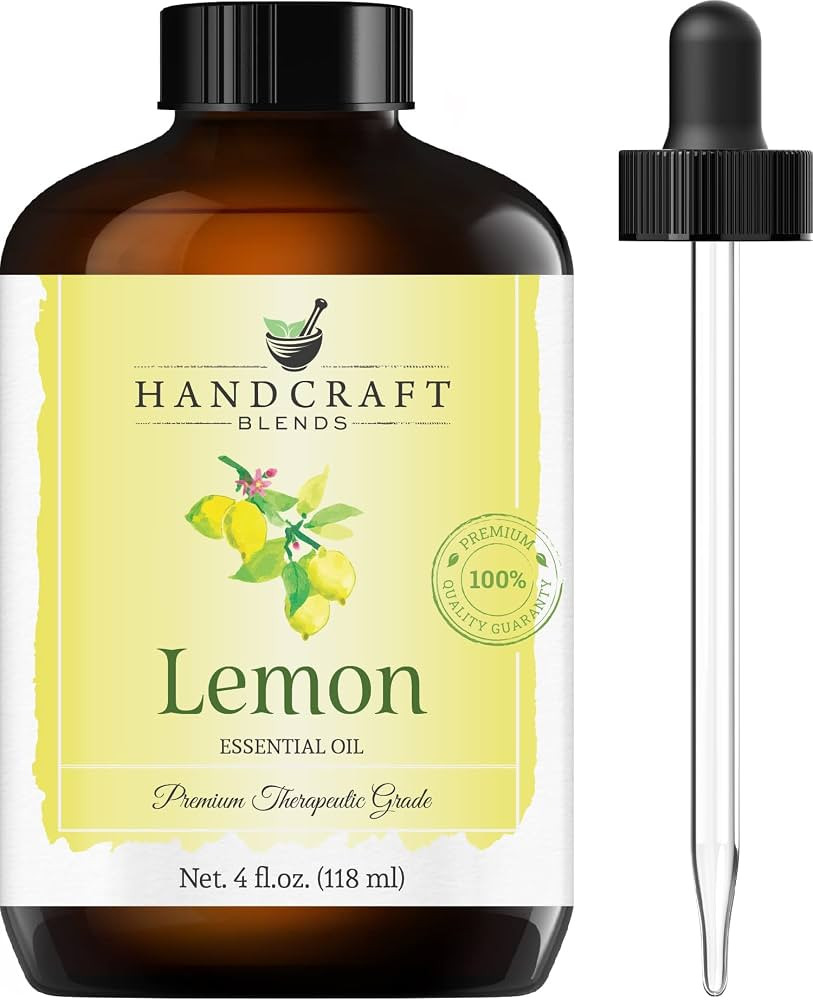 Handcraft Blends Lemon Essential Oil - 100% Pure and Natural - Premium Therapeutic Grade with Pre... | Amazon (US)
