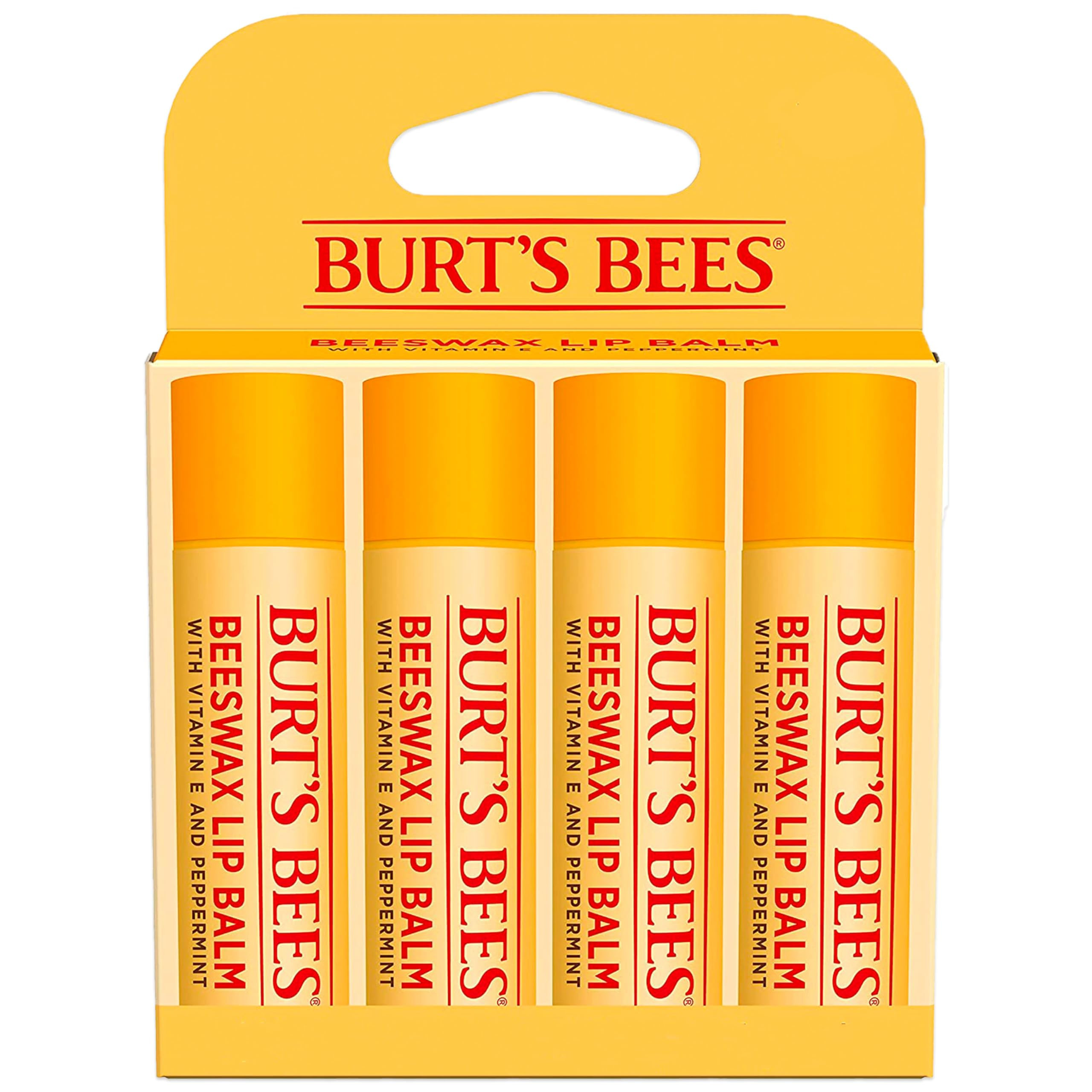 Burt's Bees Lip Balm - Original Beeswax, Lip Moisturizer With Responsibly Sourced Beeswax, Tint-F... | Amazon (US)
