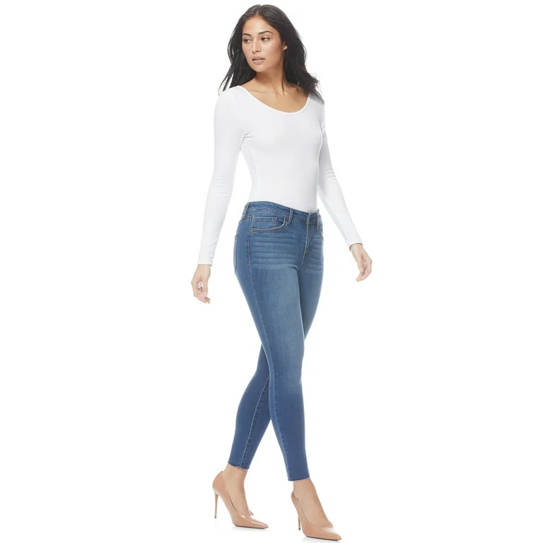 Sofia Jeans Women's Sofia Skinny Mid Rise Ankle Jeans | Walmart (US)