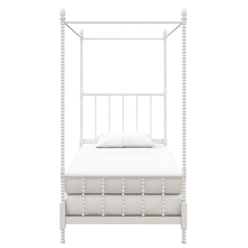 Kelly Clarkson Home Baker Metal Canopy Bed | Wayfair North America