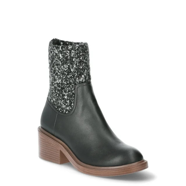Portland Boot Company Women's Cozy Knit Bootie | Walmart (US)