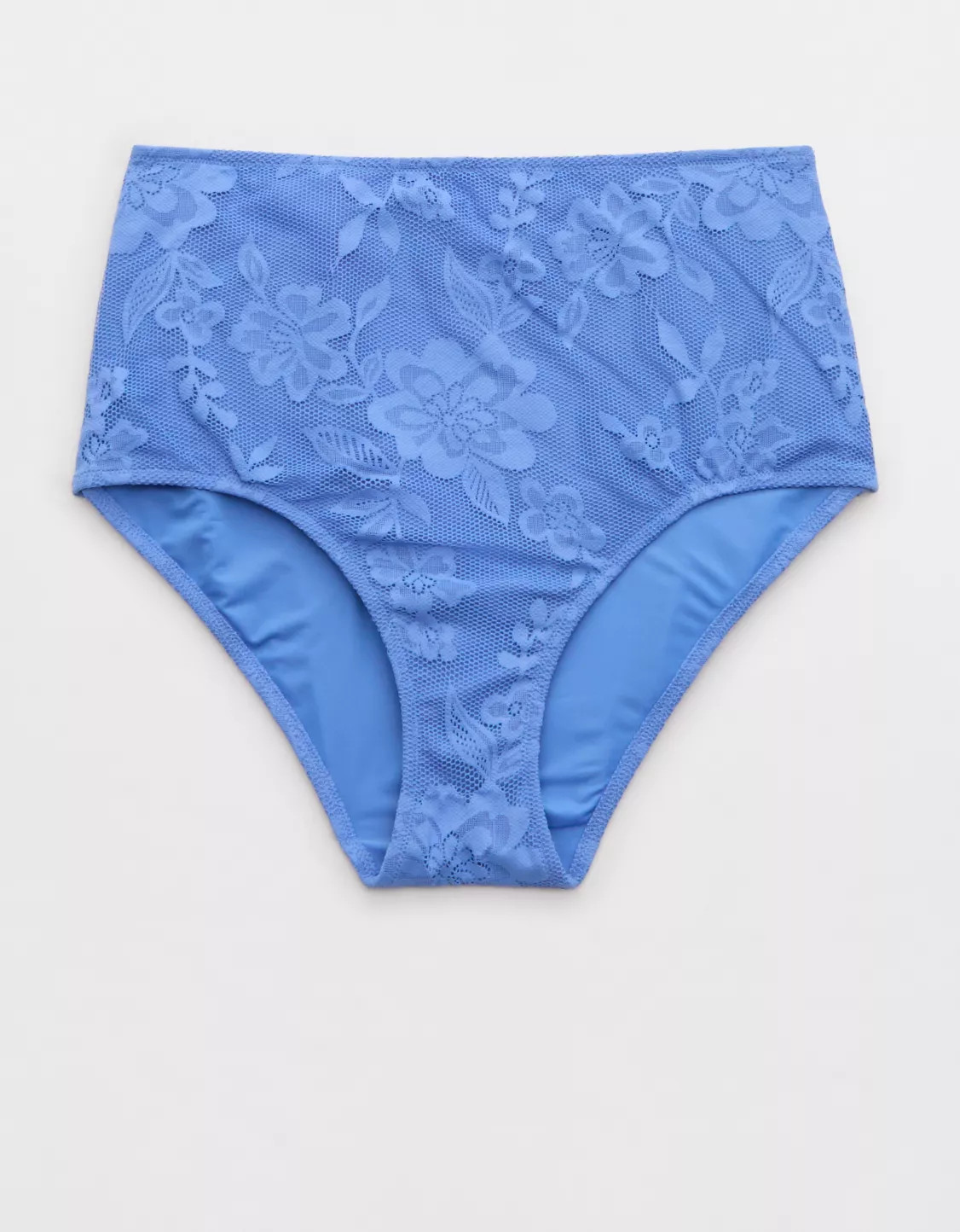 Aerie High Waisted Lace Bikini Bottom | Aerie