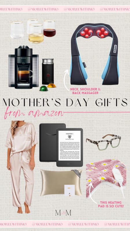 Mother's Day gift guide! Check out these Amazon finds! These PJs are trending right now,so grab a set for mom, and maybe treat her to back massager as well!

Mother' Day Gifts
Gifts For Her
Amazon Finds
Home Appliances
Moreewithmo

#LTKGiftGuide #LTKHome #LTKFamily