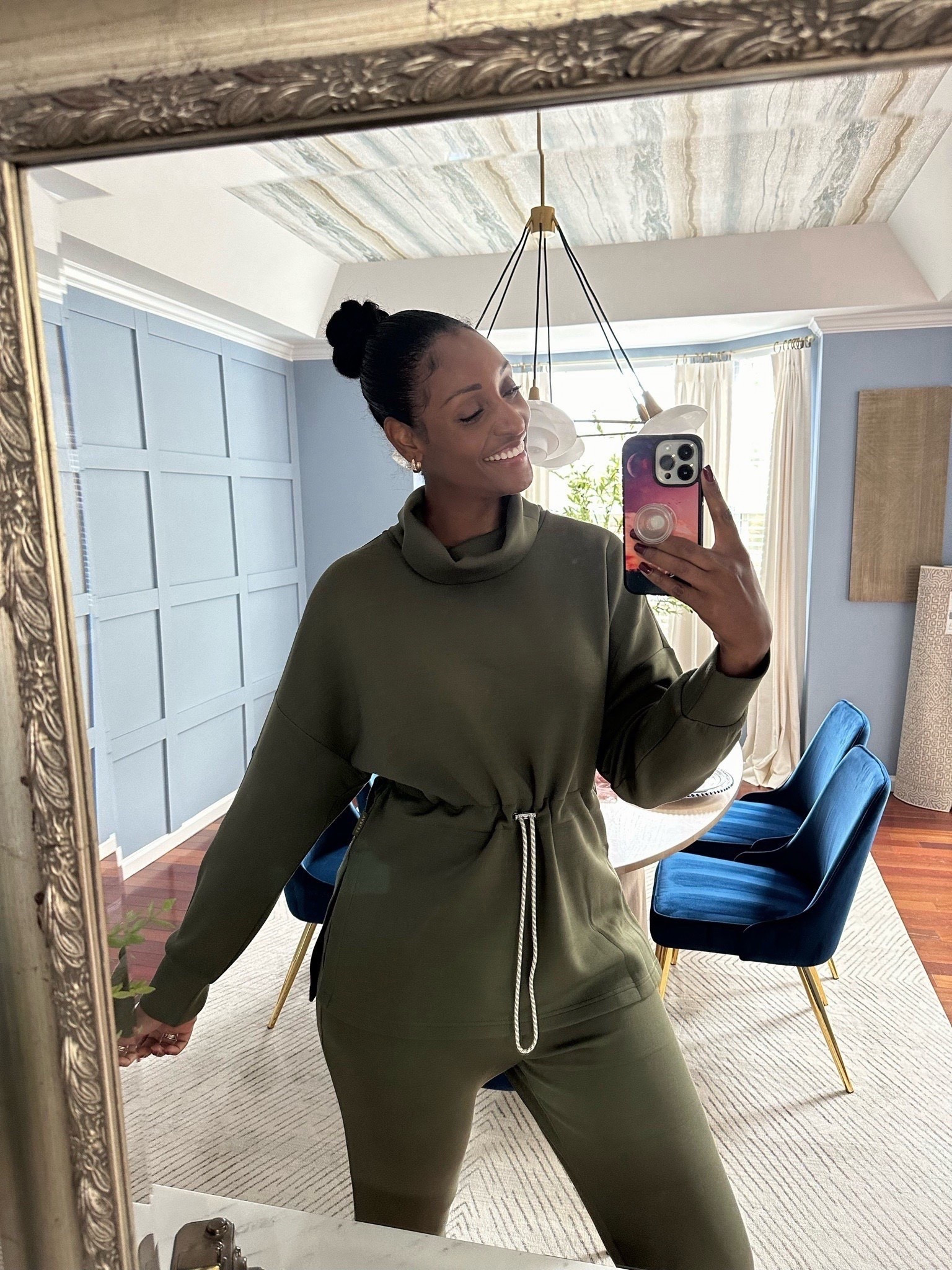 Looking cute without sacrificing comfort? This green sweat set with a jacket and slim pants is perfect for walks, pick-ups, and chill days at home. Wearing a size L for reference - linking it here ✨

Follow my LTK @Asiliglamcooks to shop this post and get my exclusive app-only content.

Cozy sweats, green athleisure, everyday staples, lounge wear, casual chic, mom style, slim sweatpants, amazon fashion finds, ltk outfit



#LTKfitnessgoals #LTKootd #LTKActive