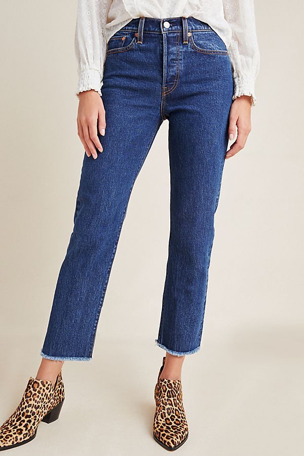 Levi's Wedgie Ultra High-Rise Straight Jeans | Anthropologie (US)