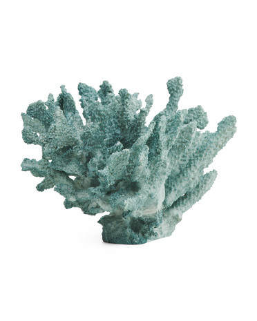 10in Faux Coral Decor | TJ Maxx