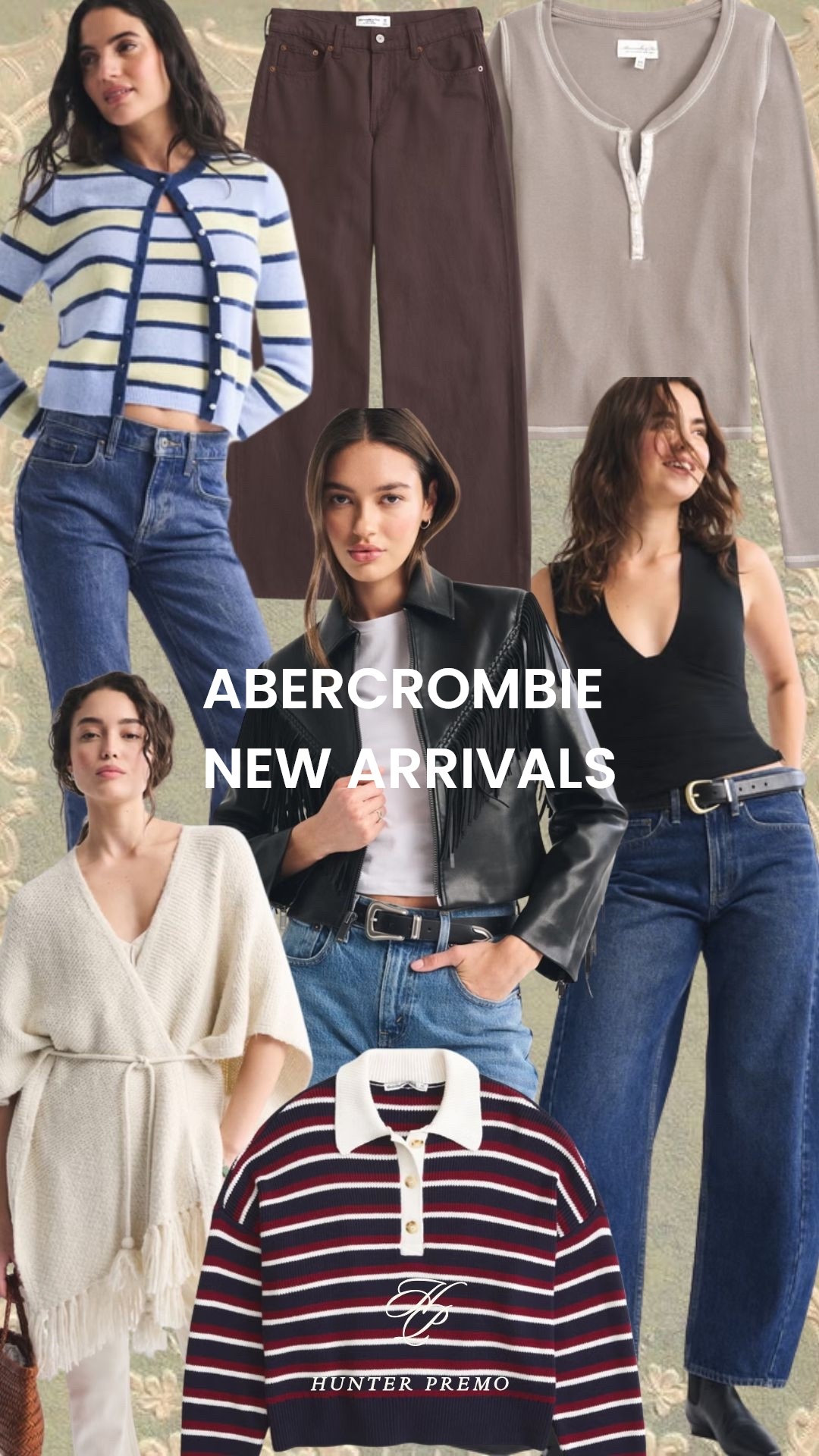 A few of the pieces I recently ordered from Abercrombie! 25-40% off all jeans & 20% off almost everything else 

 