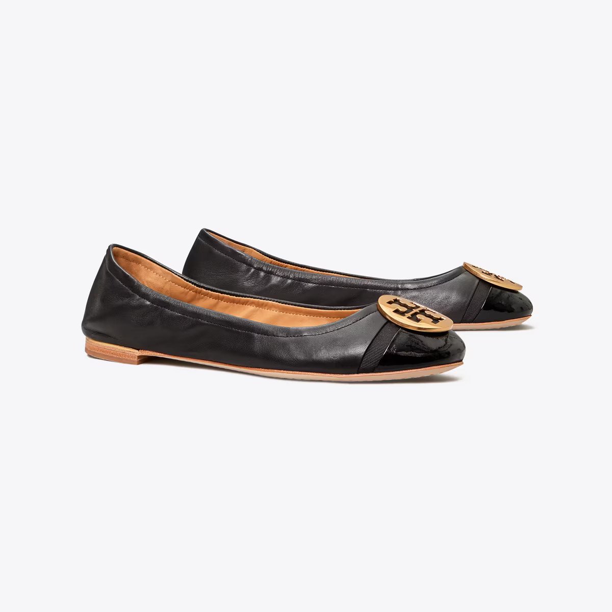 Minnie Patent Cap-Toe Ballet Flat | Tory Burch (US)