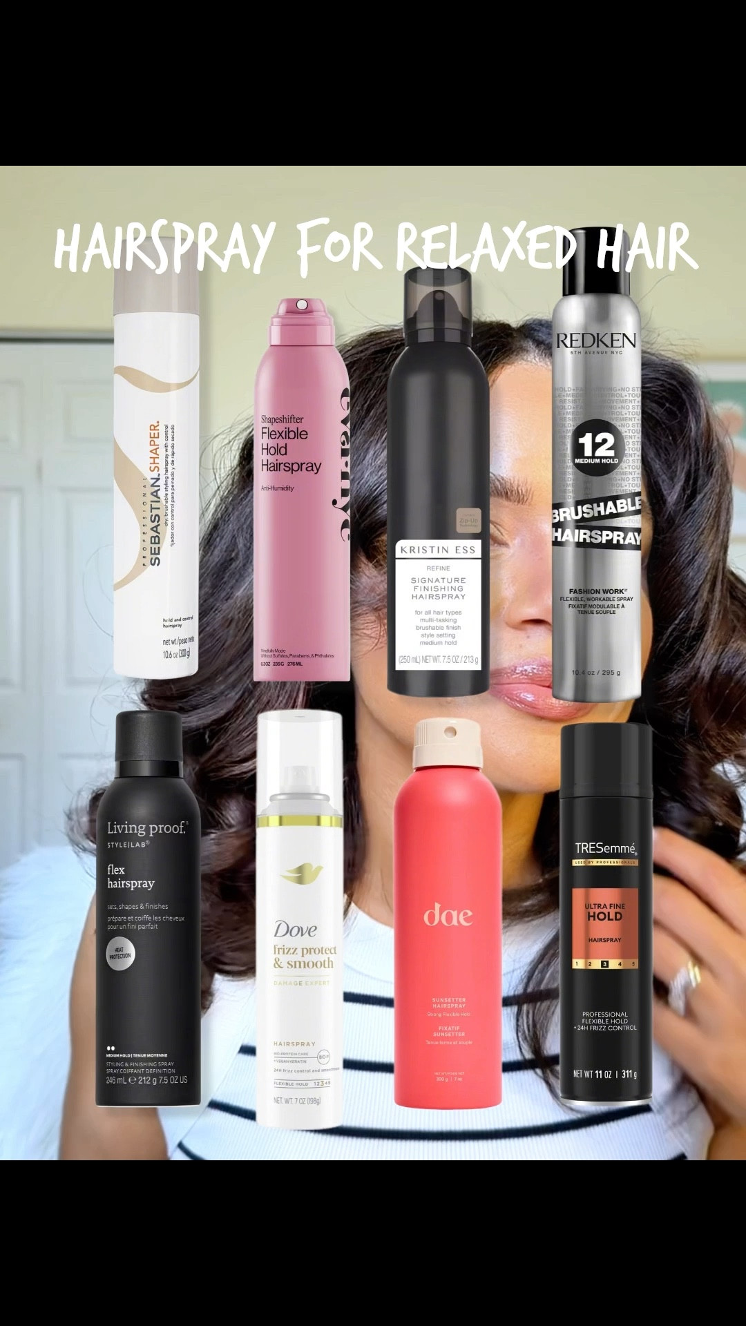 Soft Hair spray for relaxed hair 

#LTKBeauty