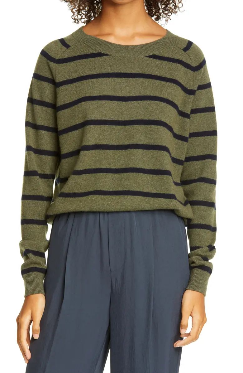 Vince Stripe Wool & Cashmere Sweater | Nordstrom | Nordstrom