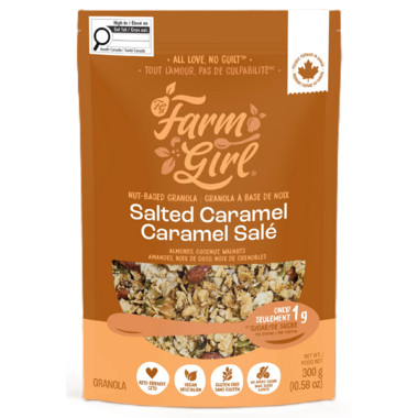 Farm Girl Nut Based Granola Salted Caramel | Well.ca