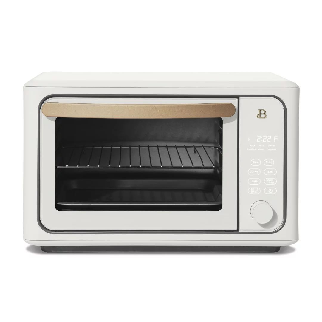 Beautiful 6 Slice Touchscreen Air Fryer Toaster Oven, White Icing by Drew Barrymore | Walmart (US)