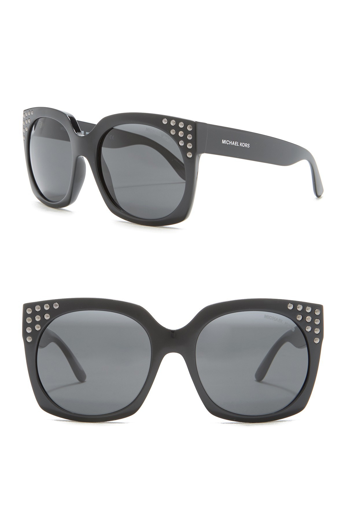 Destin 56mm Studded Square Sunglasses | Nordstrom Rack