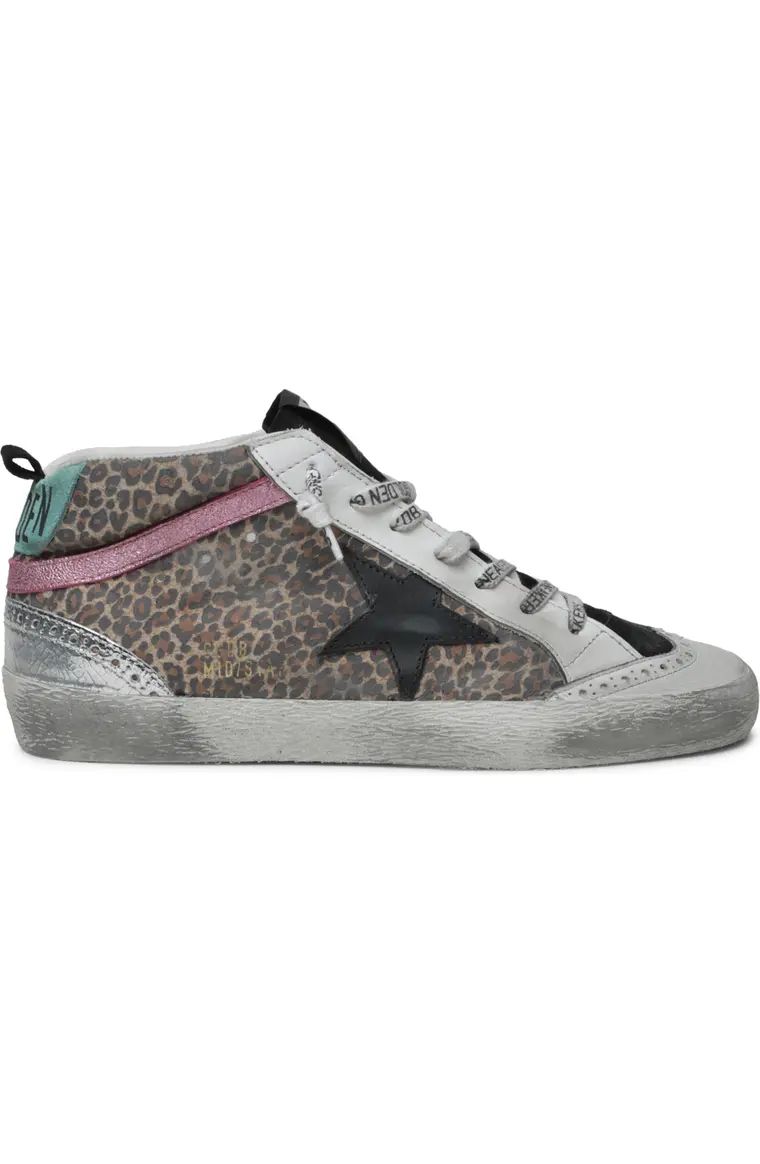 Mid Star Leopard Print Sneaker | Nordstrom