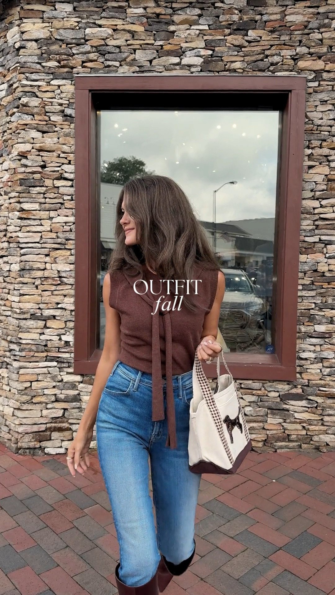 Fall outfit! I wore this sweater all year last year! And they just released an updated version that I immediately ordered  🤎

#LTKootd #LTKmomlife #LTKSeasonal