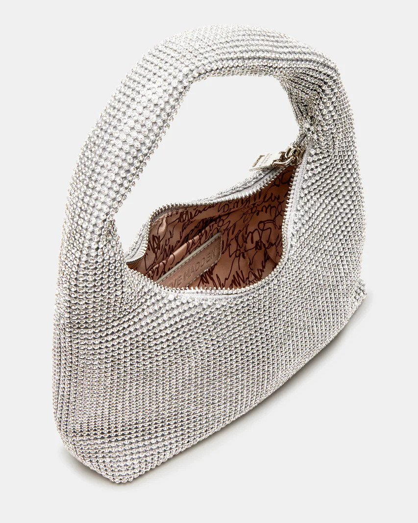 TEDDIE Bag Rhinestones | Women's Mini Crystal Shoulder Bag | Steve Madden (US)