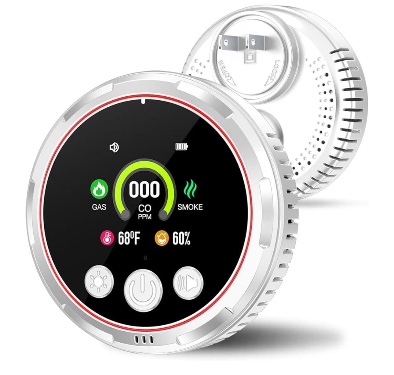 20% off 🎉

5in1 Smoke Carbon Monoxide Detector Plug in Wall, Natural Gas Leak Detectors,Portable Real-Time CO Monitor Sensor with Temp/Humidity, Plug and Play Smoke,CO,Gas Detector Alarm for Home, RV Travel

#LTKSaleAlert #LTKHome