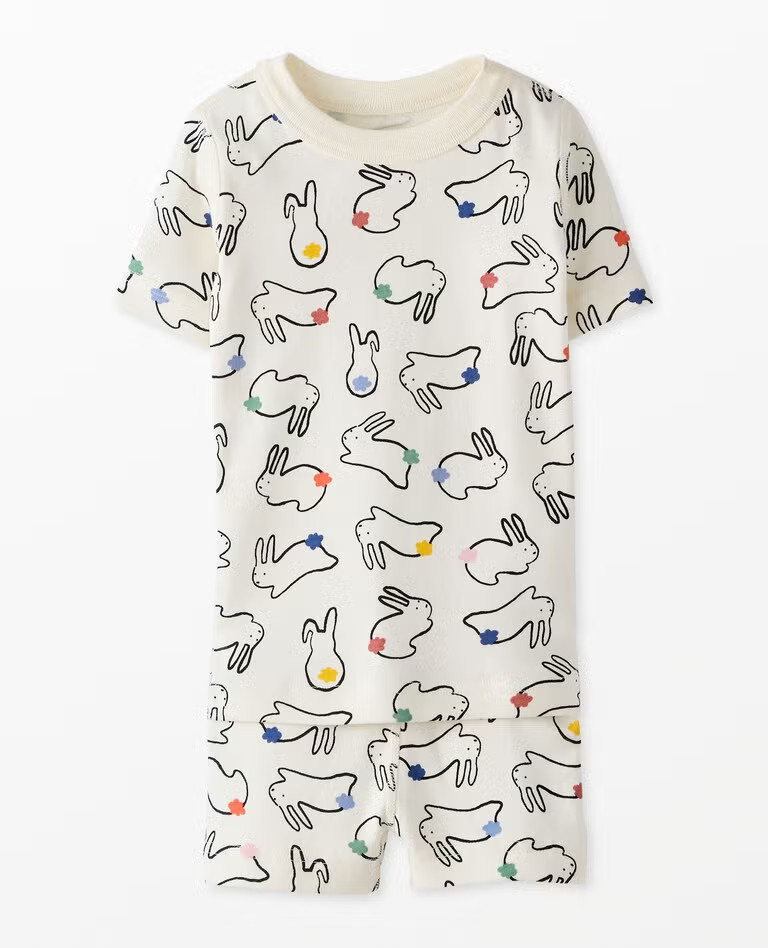 Kids Easter Short John Pajama Set | Hanna Andersson