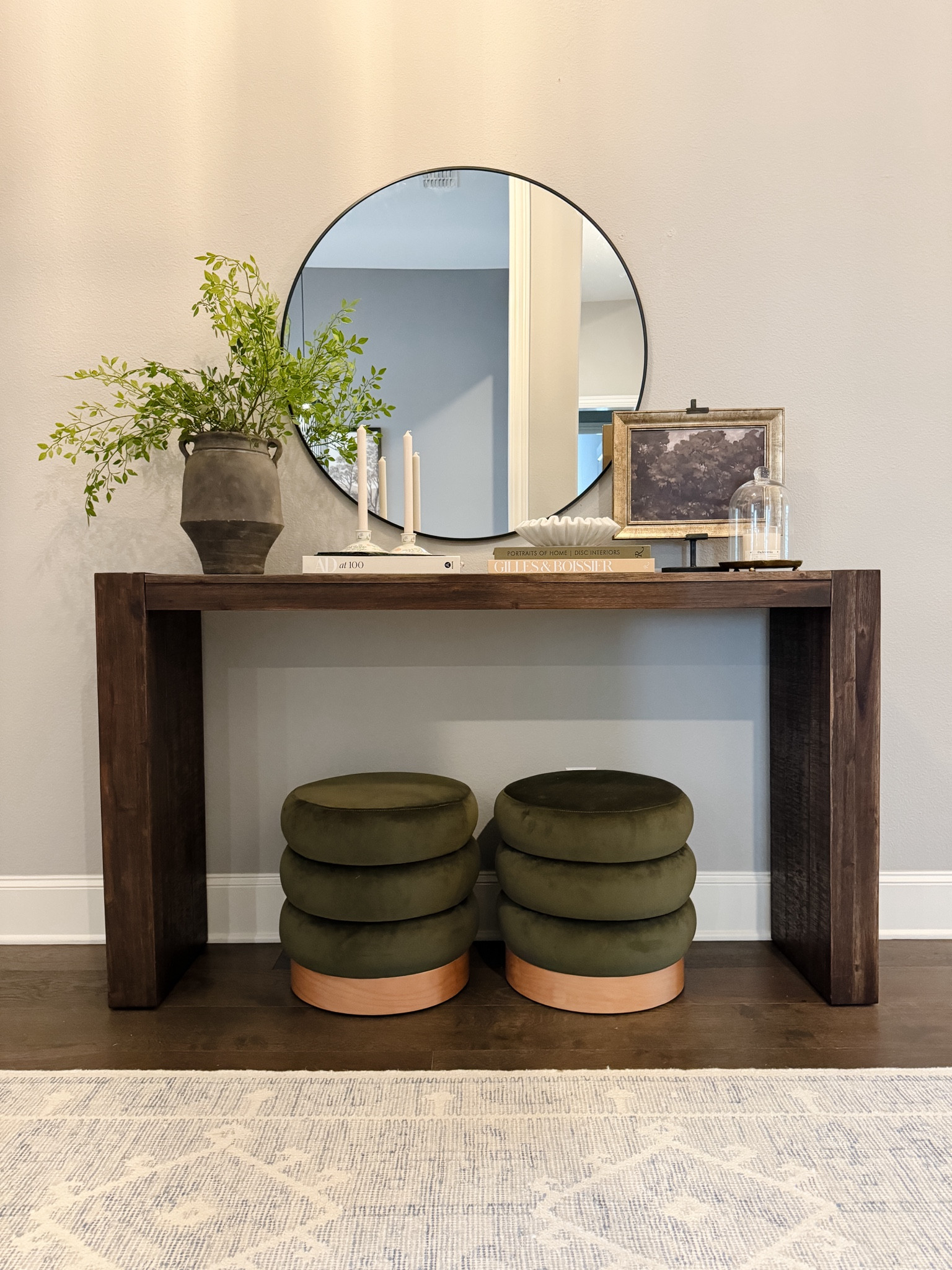 Entry table with spring stems. Amazon spring stems. Console table decor. Target home decor. 

#LTKSeasonal #LTKhome