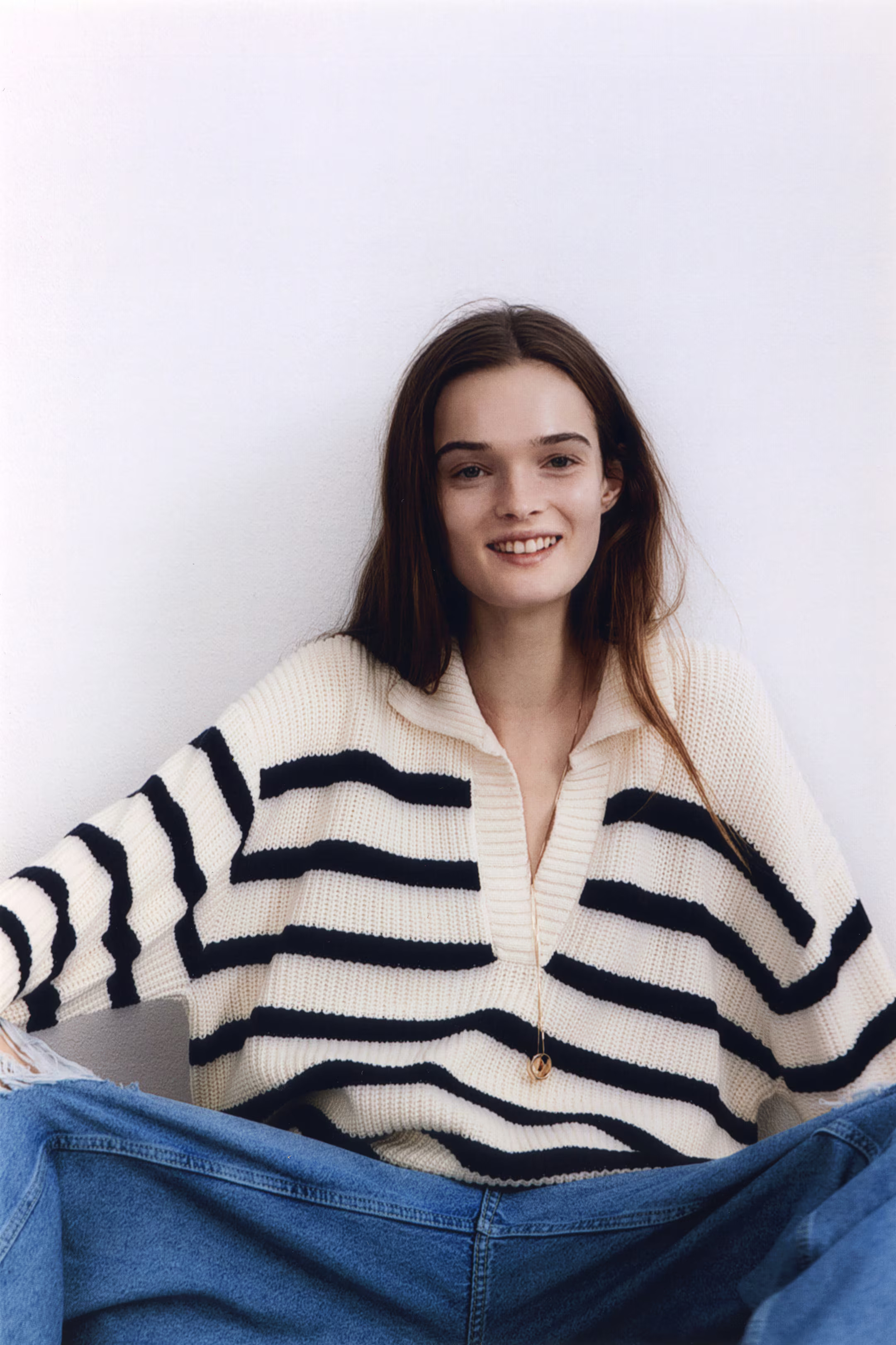 Rib-knit polo jumper | H&M (UK, MY, IN, SG, PH, TW, HK)