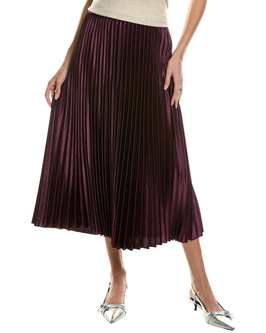 Anne Klein Pleated Skirt | Shop Simon