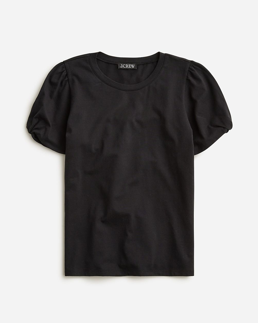 Broken-in jersey puff-sleeve T-shirt | J.Crew US