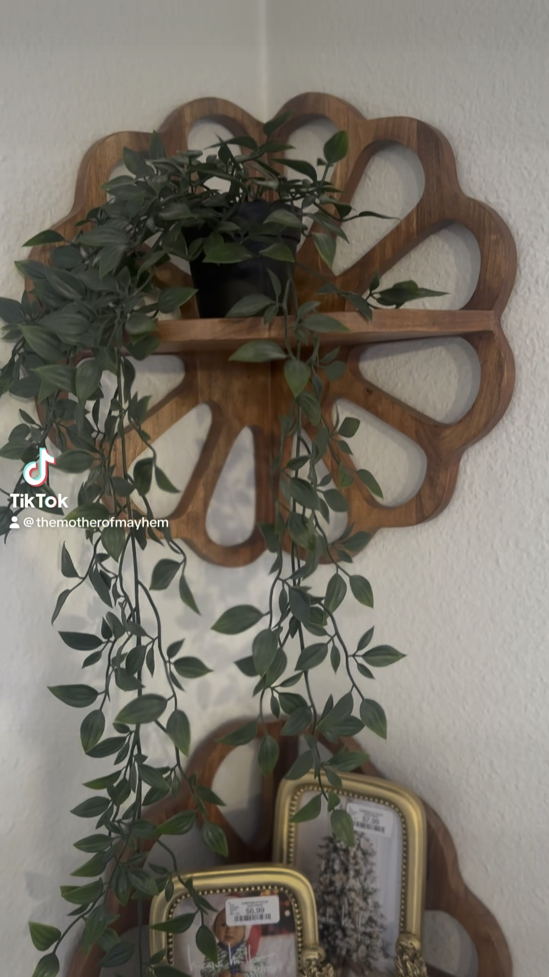 Finally splurged on these flower shelves and I’m so pleased! Don’t mind the reviews that say it’s difficult to mount. It was easy peasy! Urban Outfitters pieces always make my house feel more like home.

#LTKfamily #LTKhome