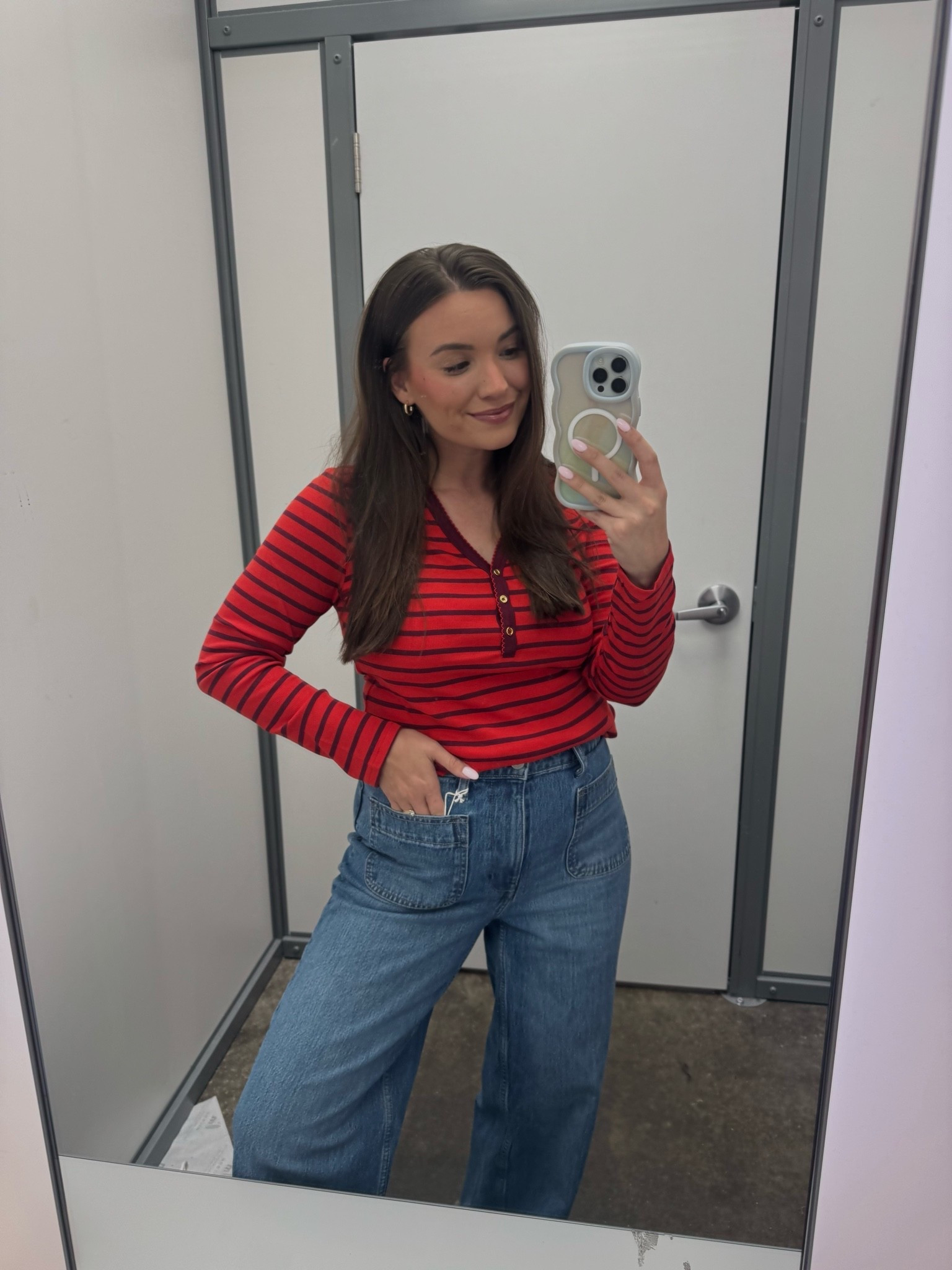 Loving this red stripe tee for early fall!

#LTKootd #LTKmomlife #LTKvlog