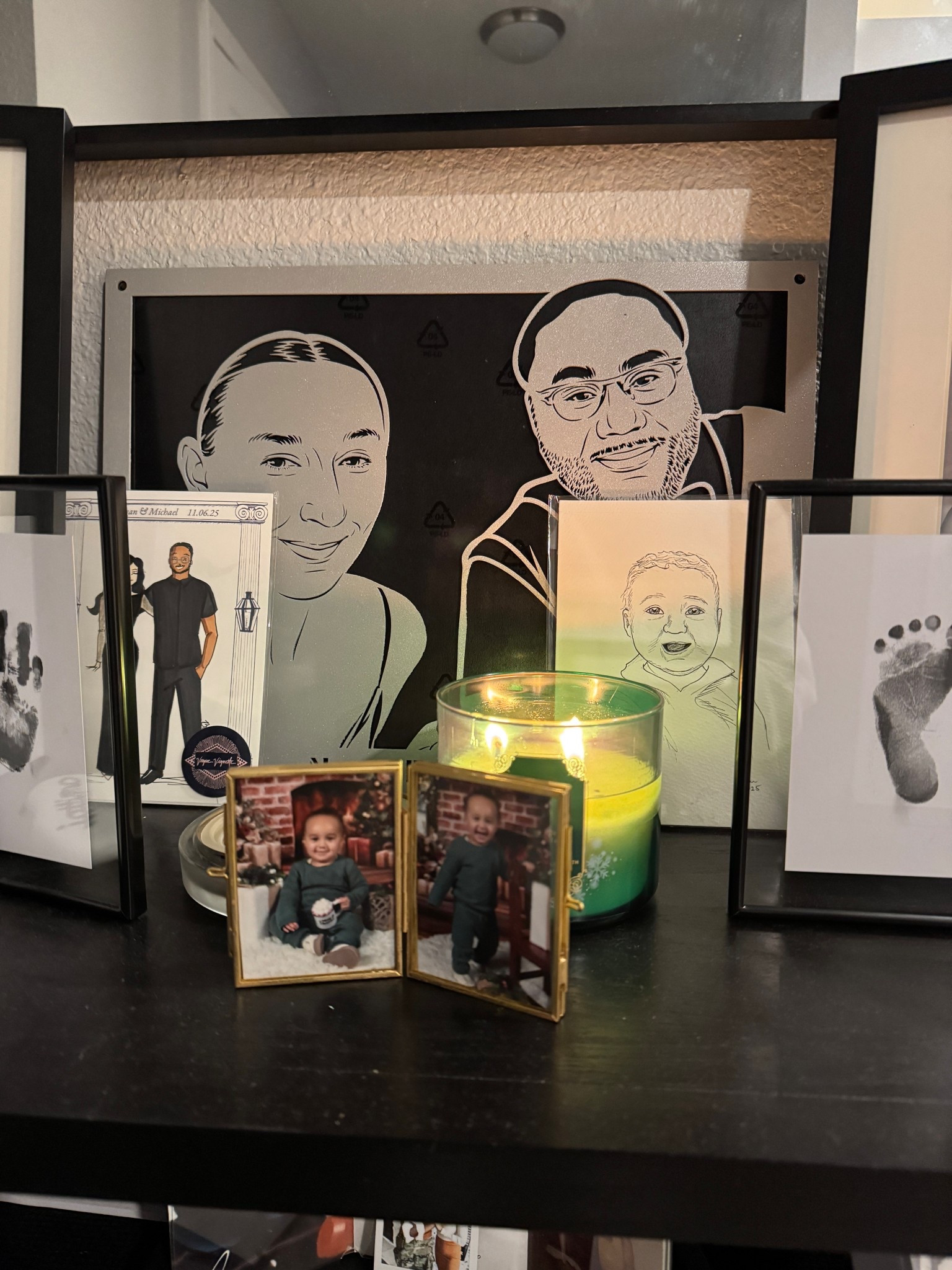 Love these little frames!

This gold one was a gift from someone - it came from home goods.

I linked a similar one and it also comes in black.

I also linked the black larger clear folding frames.

There are also very cute hanging frames that make perfect gifts for friends or family. 

#LTKHoliday #LTKGiftGuide #LTKFindsUnder50