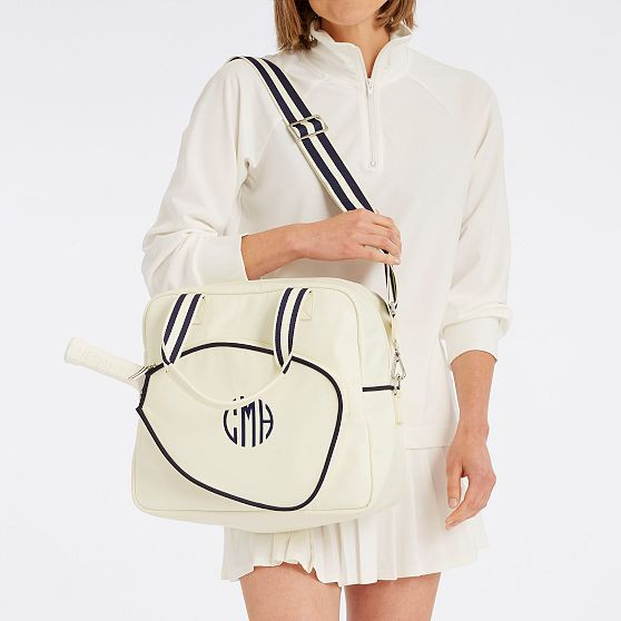 Sporty Stripe Pickleball Bag | Mark and Graham