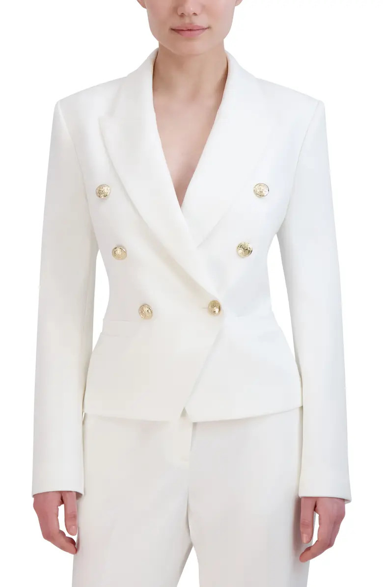 Peak Lapel Double Breasted Blazer | Nordstrom