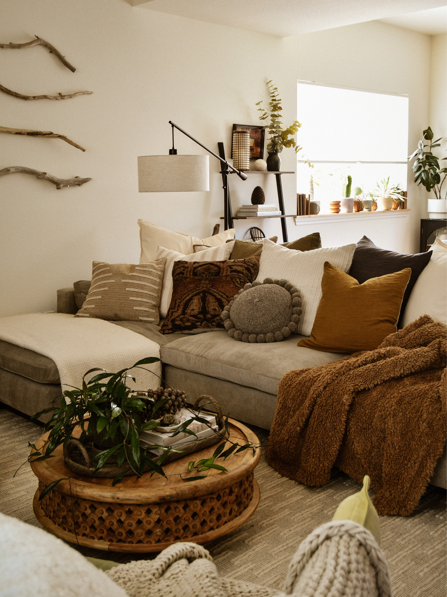 It’s pulling moody neutral and I love it for me! This space goes through a variety of earthy shades and this is my current iteration! 

#LTKhome #LTKfindsunder100 #LTKSeasonal