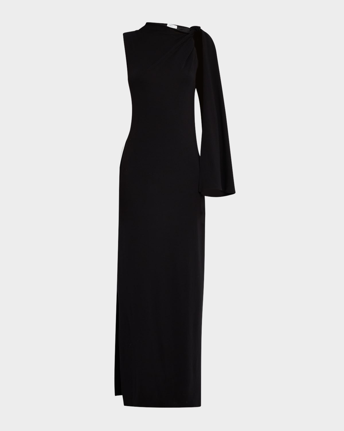 Twisted Cape Maxi Dress | Neiman Marcus