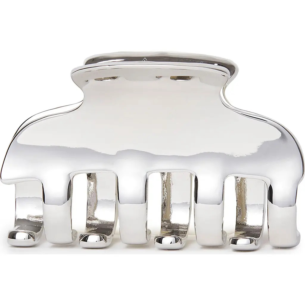 Lele Sadoughi Mini Claw Clip in Silver at Nordstrom | Nordstrom