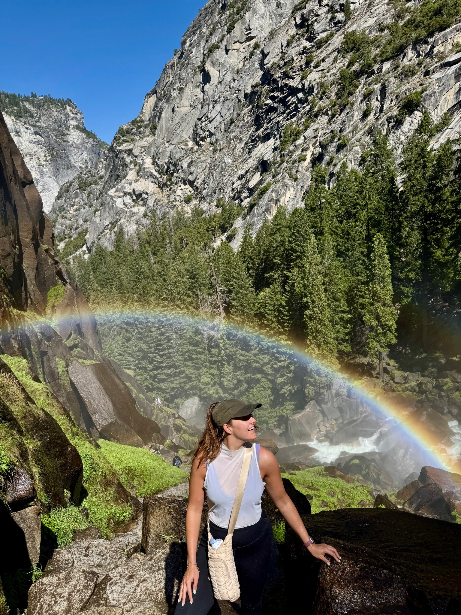 summer of rainbows 🌈 

popflex ponytail cap, sole and solene quilted puffer crossbody, lululemon align bra, mesh keyhole top, apple watch, owala always 

#LTKFindsUnder50 #LTKActive #LTKSummerEdit