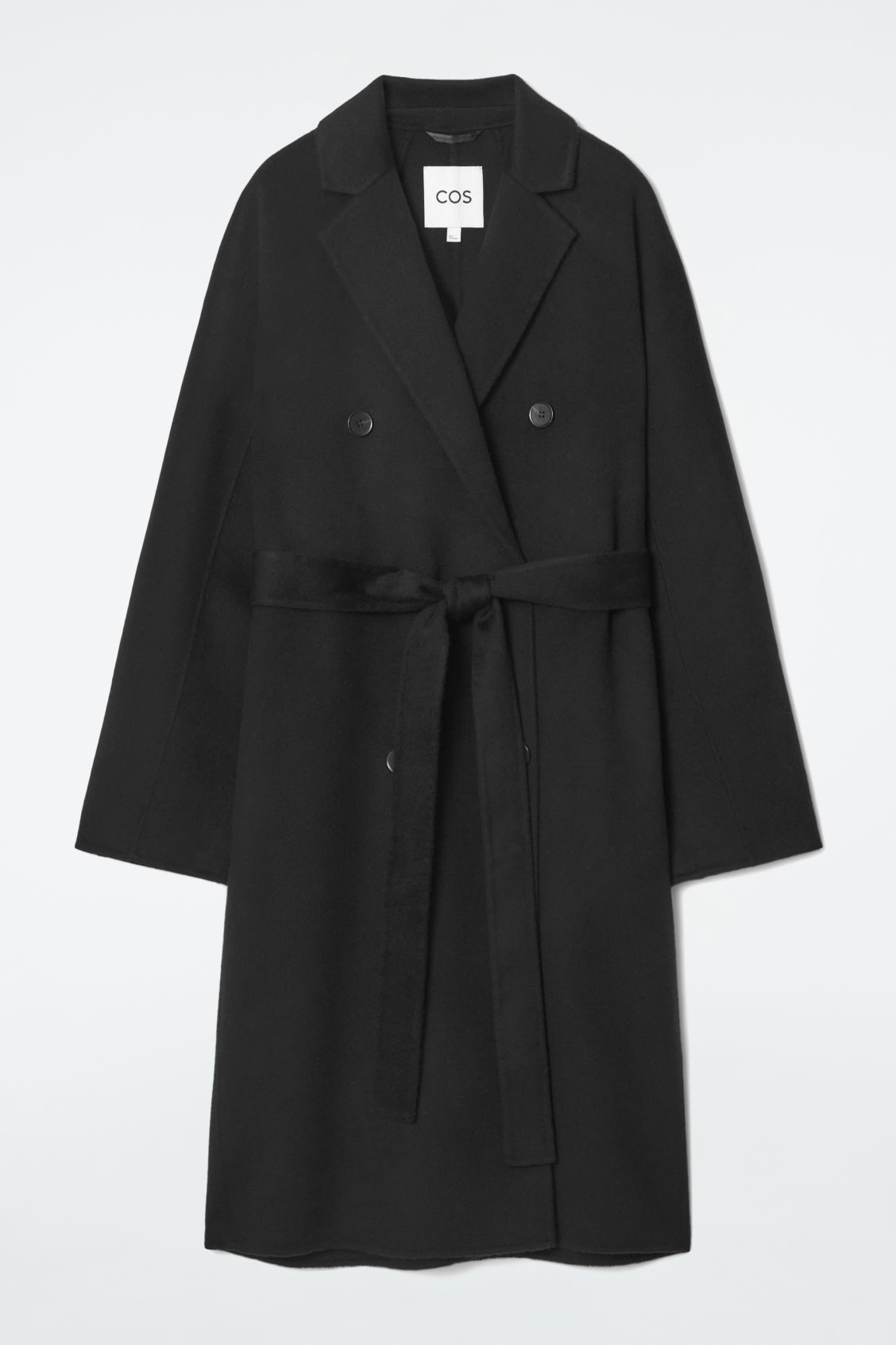 OVERSIZED DOUBLE-BREASTED WOOL COAT | COS UK